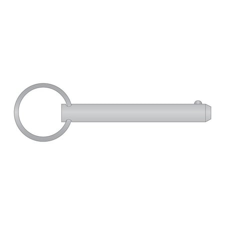 Heritage Industrial Detent Pin 1/2 x 2-1/2 SS300 PL DTPS-0500-2500